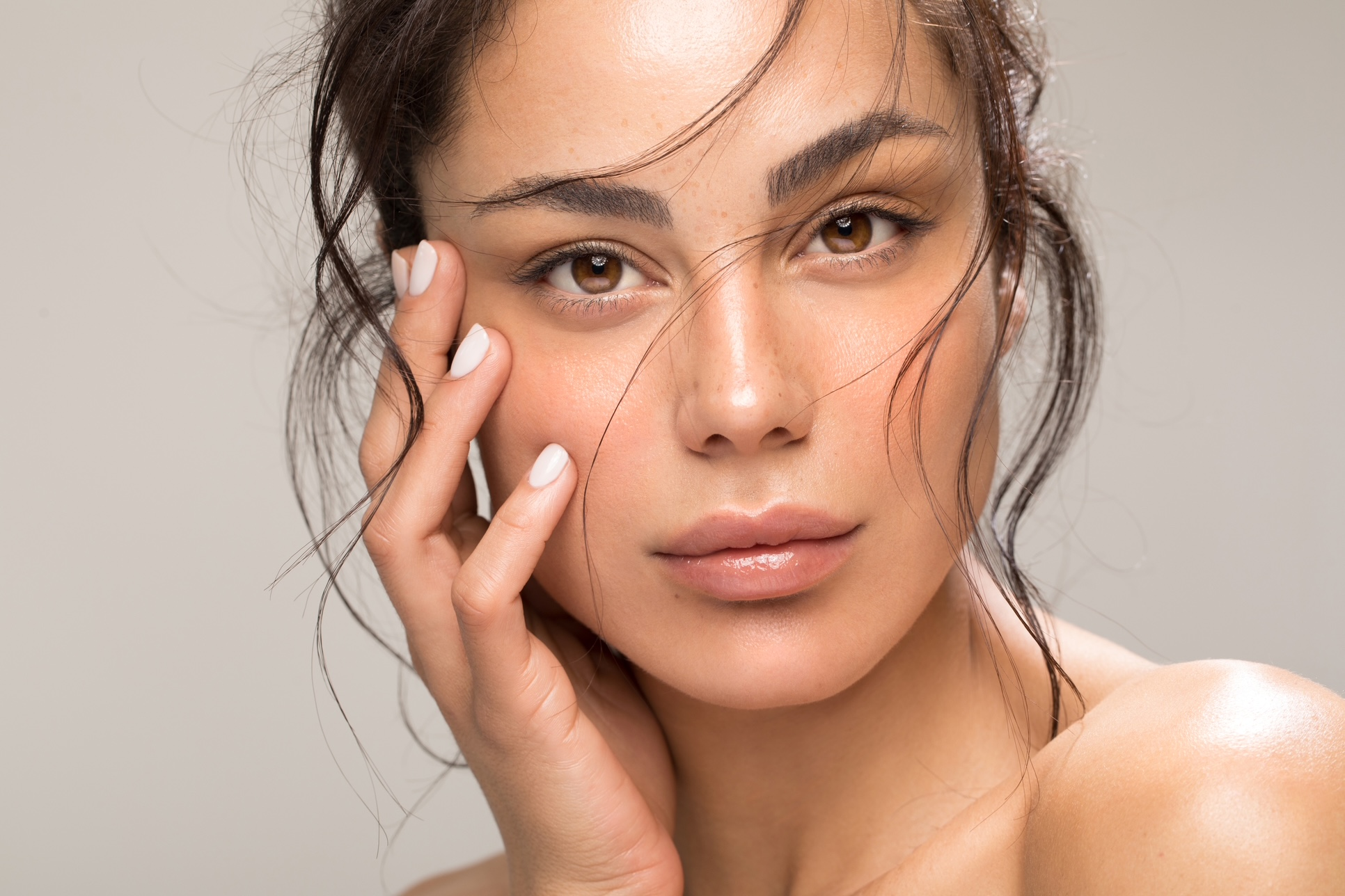 Image of a woman who has had facial rejuvenation treatment at Arc Medical Aesthetics Med Spa in Solana Beach, California.